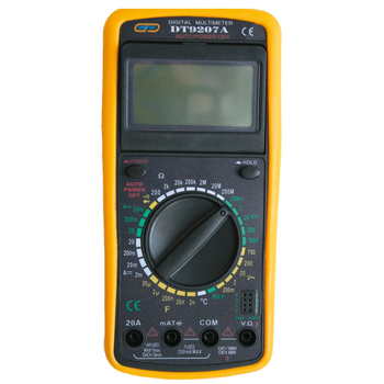 Мультиметр DT 9207 Энергия - Электрика, НВА - Измерительный инструмент - Мультимеры - Магазин электротехнических товаров Проф Ток